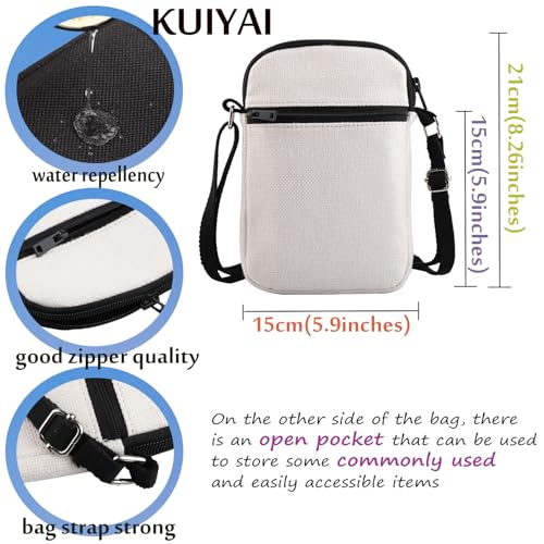 KUIYAI Sew Movie Inspired Crossbody Purse Bag Sewing Character Gift Sewing Club Est 1950 Messenger Bag (SewClubCrossB)2