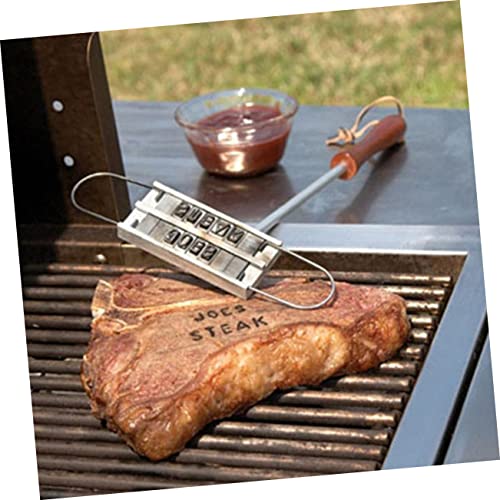 Set de hierro para marcar carne BBQ ORFOFE miniatura 2