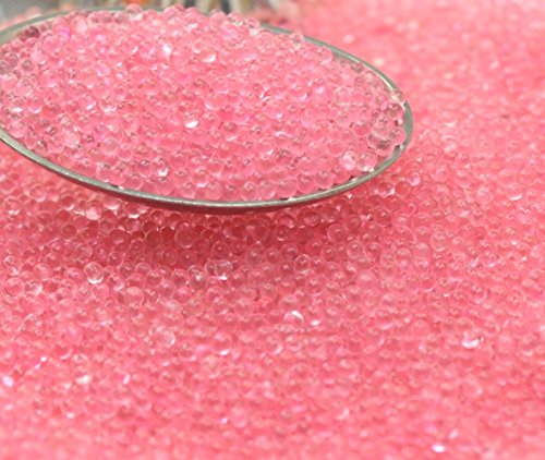 Meyer ImportsMulticoloured Caviar Deco Beads for Nails – Micro Glass Pixie Beads Glitters – Ideal for Nail Art 3D Decorations 56 Grams (Clear Pink)