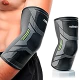 NativoDex Codera de Compresión para Epicondilitis y Tendinitis, Codo Golfista