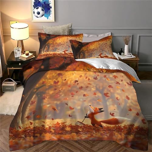Housse de couette microfibre 135x200cm douce résistante et hypoallergique - 6