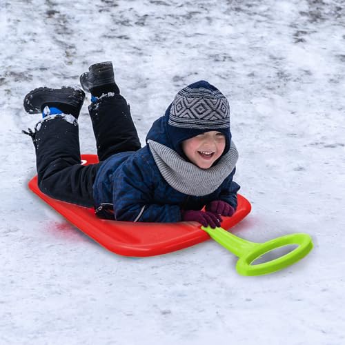 Snow Play Bob Arrow 74cm - Schlagzäher Kunststoff, Haltegriff, Maximalgewicht: 50 kg, aerodynamische Bauweise