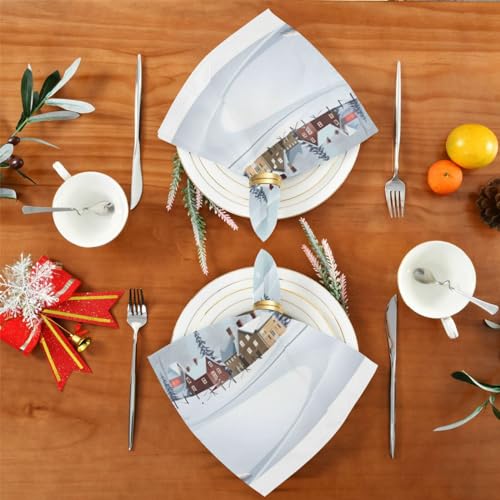 Set de 6 Servilletas de Tela Cuadradas 50.5x50.5 cm miniatura 4