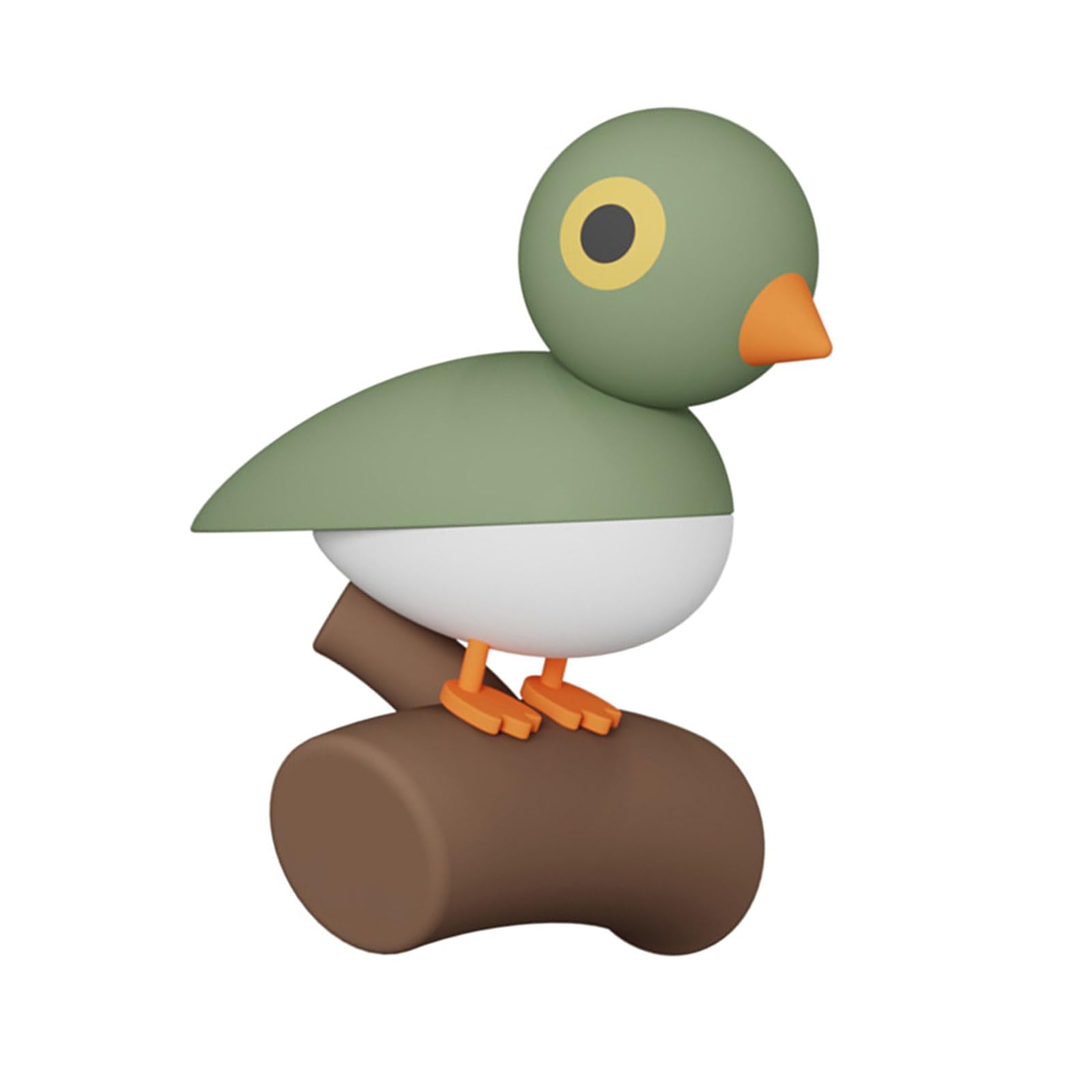 Buxuaaaa Green Rechargeable Night Lamp With Motion Sensors Base Creative Bird Shape Atmospheres Light For Bedroom Bedside Atmospheres Light