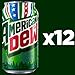 Mountain Dew Soda, 12 Fl Oz Cans (Pack of 12)