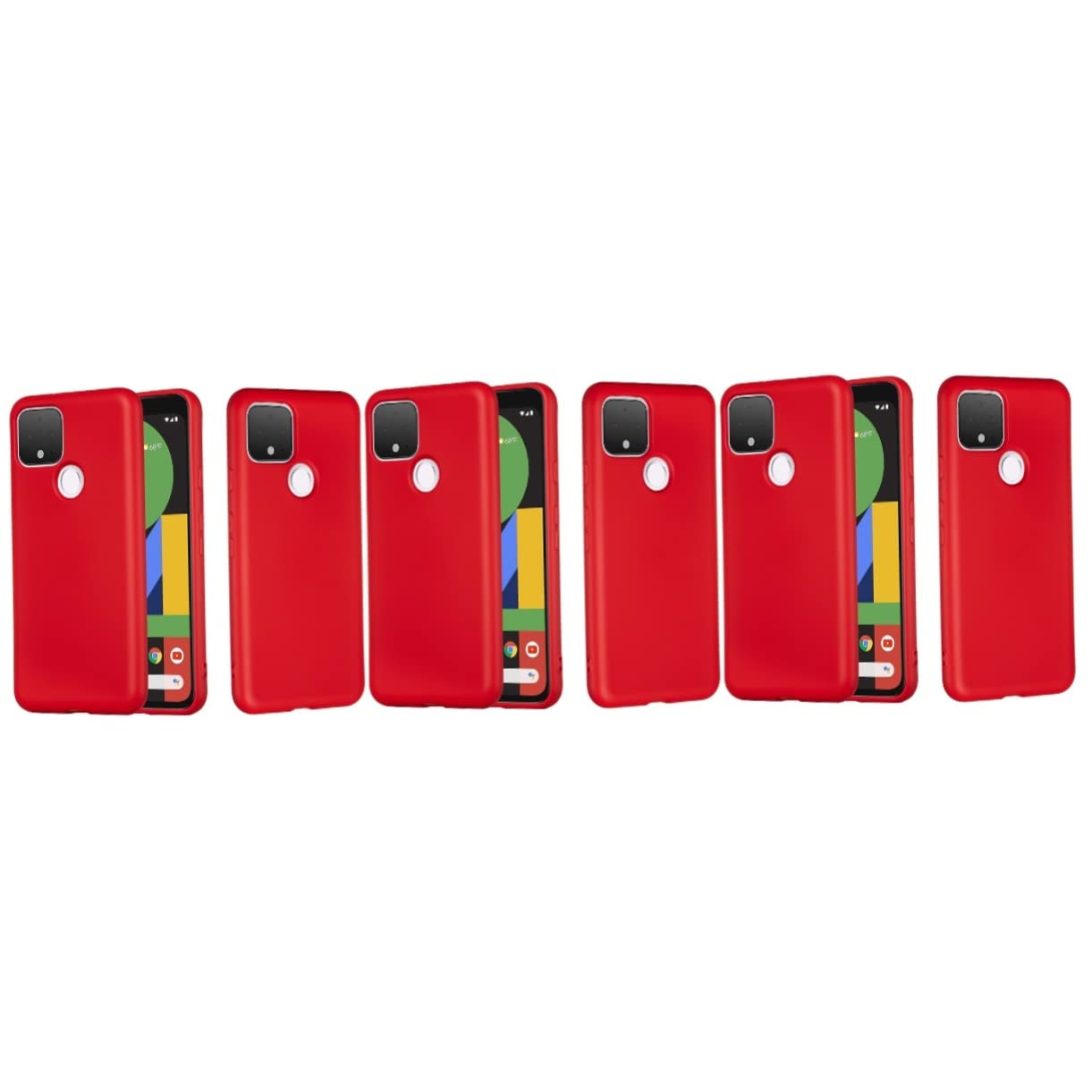UPKOCH 3pezzi Cover Per Smartphone Silicone Liquido Con Laccetto Compatibile Con Pixel Protezione Anticaduta e Antigraffio Facile Accesso Porte e Pulsanti Design Elegante e Resistente