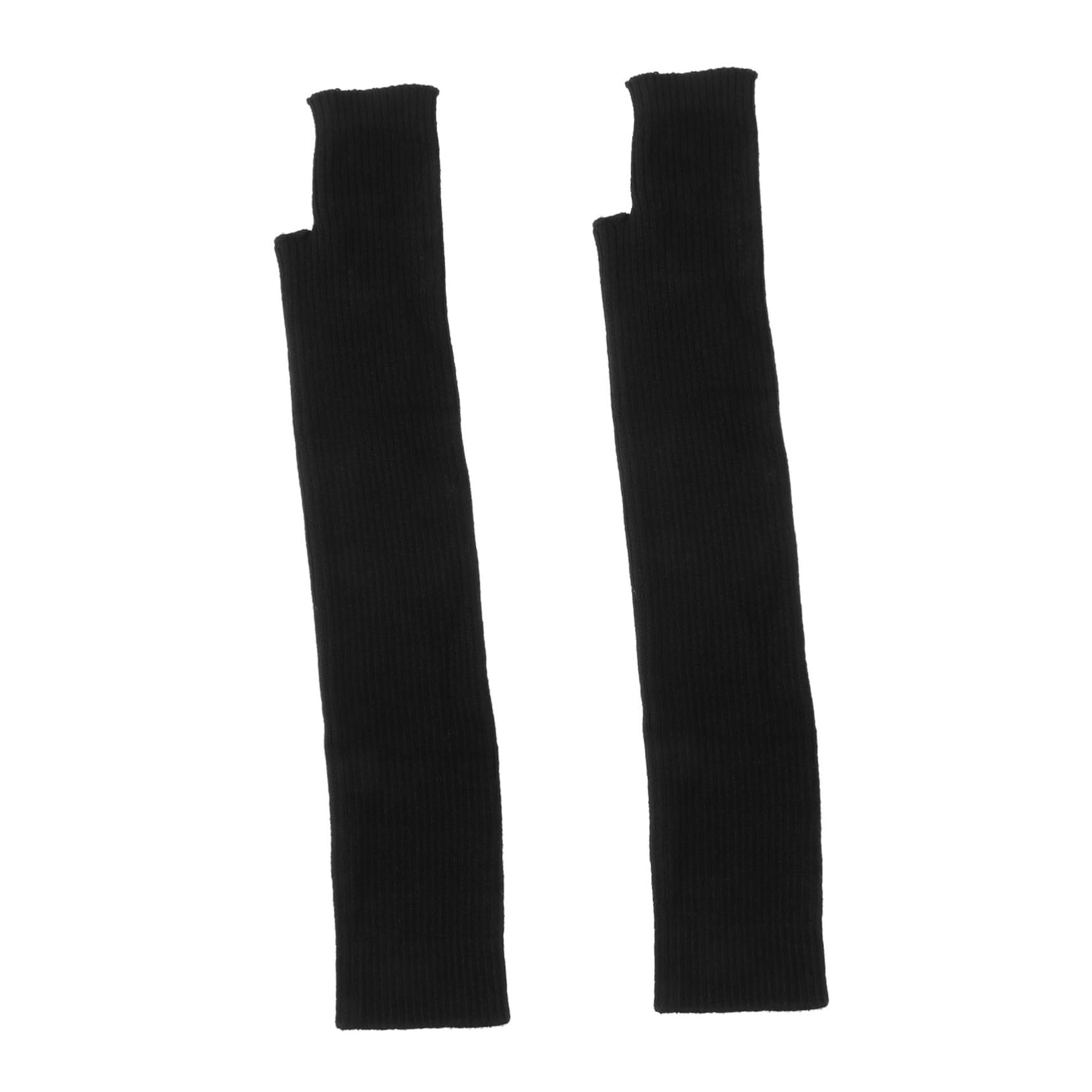 VANZACK 2pcs Winter Thumb Hole Mittens Long Gloves for Women Soft Warm Hand Sleeves for Autumn Cozy