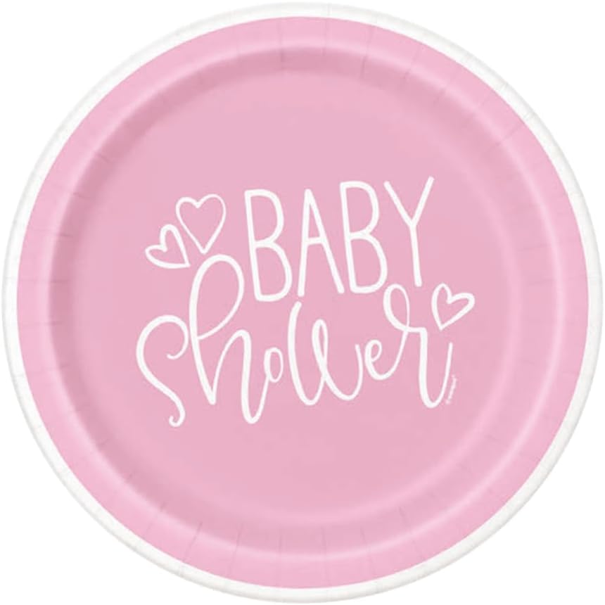 Disposable Birthday Party Supplies Set Shower Tableware Kit Plates Cups Napkins and Banner for Guests Decorations for Celebrations