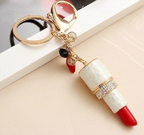 Bag Buckle Diamond Pendant Popular Paint Lipstick Heels Child Keychain