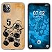 Produktbild PhoneNatic Case kompatibel mit Apple iPhone 11 Pro Silikon-Hülle Space Moon Rocket M3