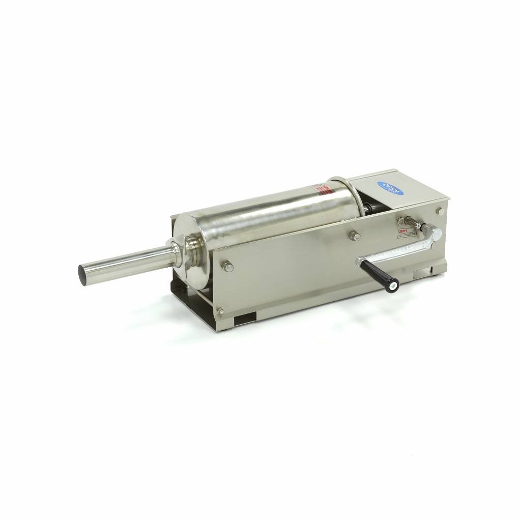 VEVOR Insaccatrice per Salsicce Orizzontale Manuale 5 L Riempitrice Salsiccia