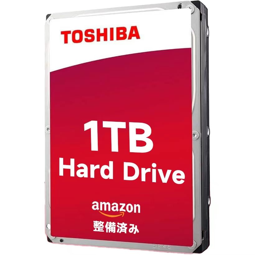 【取引完了】【中古】東芝製 3TB ネットワークハードディスク Amazon | 【整備済み品】 【Amazon.co.jp限定】東芝 内蔵 HDD 3.5