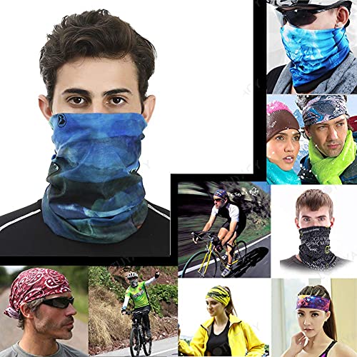 Image of Outdoor Wide Headband,Elastic Seamless Scarf UV Resistence Sport Headwear for Men&Women,Workout,Yoga,Multi Function,Constructed with High Performance Moisture Wicking Microfiber