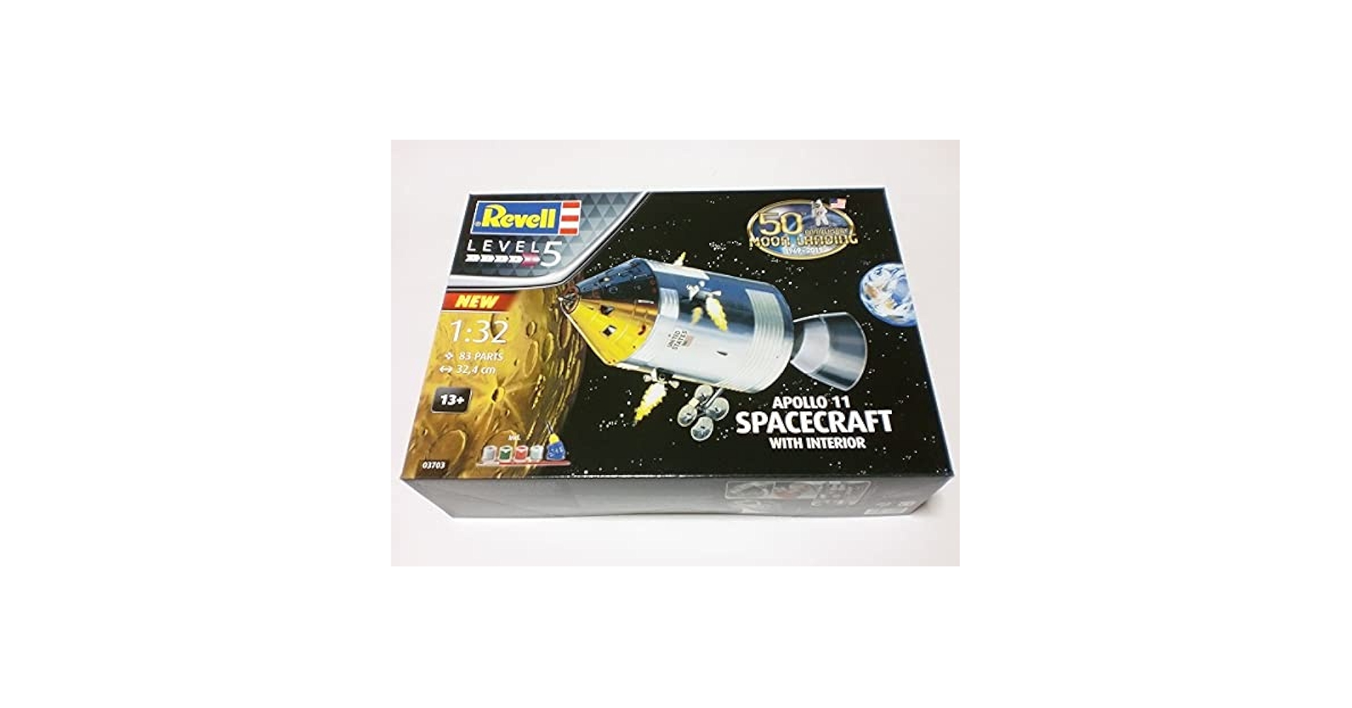 Revell 1/32 アポロ宇宙船 w/インテリア 月面着陸40周年記念 Revell 1/32 アポロ宇宙船 w/インテリア 月面着陸40周年記念