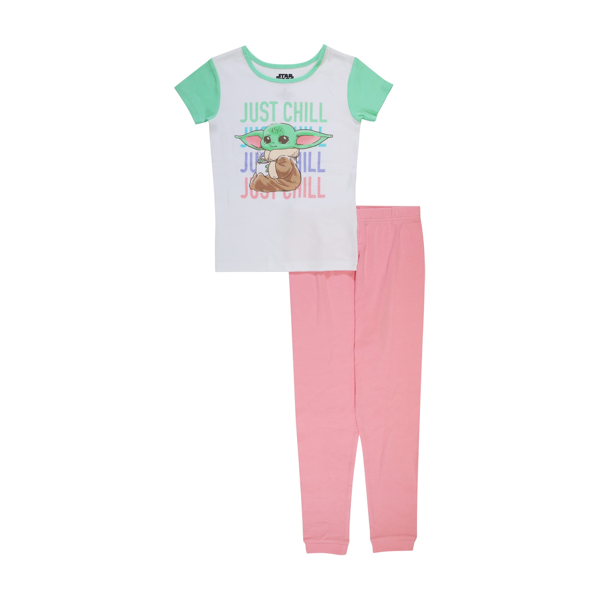 Star Wars Boys' 2-Piece Snug-fit Cotton Pajamas Set