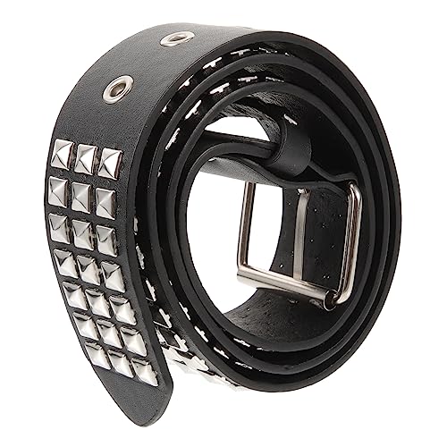 BESPORTBLE Studded Punk Belt Women's Fashion Jeans Waist Belt for Dress Casual Occasion