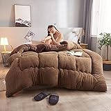 Technologie de courtepointe exquise - Remplir uniformément distribué, le guichet général, difficile à durcir. Fabriqué en matériau durable, chaud et confortable. Un grand accessoire pour garder au chaud pendant le froid et le froid. Avec une bonne élasticité et respirabilité ..