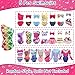 BARWA 18 Pcs Summer Doll Clothes and Accessories Including 5 Sets Swimsuits Beach Bathing Bikini with 2 Swimming Rings 2 Drinks 4 Glasses 5 Shoes for 11.5 inch Girl Dolls…