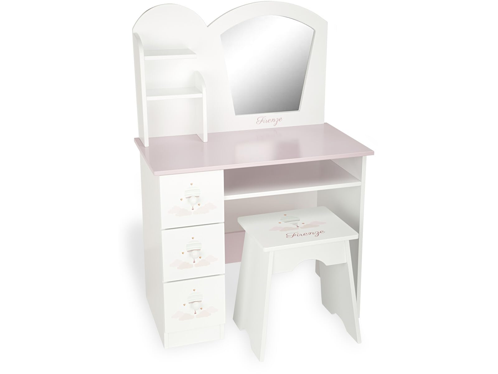 Arias Tocador Infantil Firenze Medidas 65 x 36 x 95, (21554)