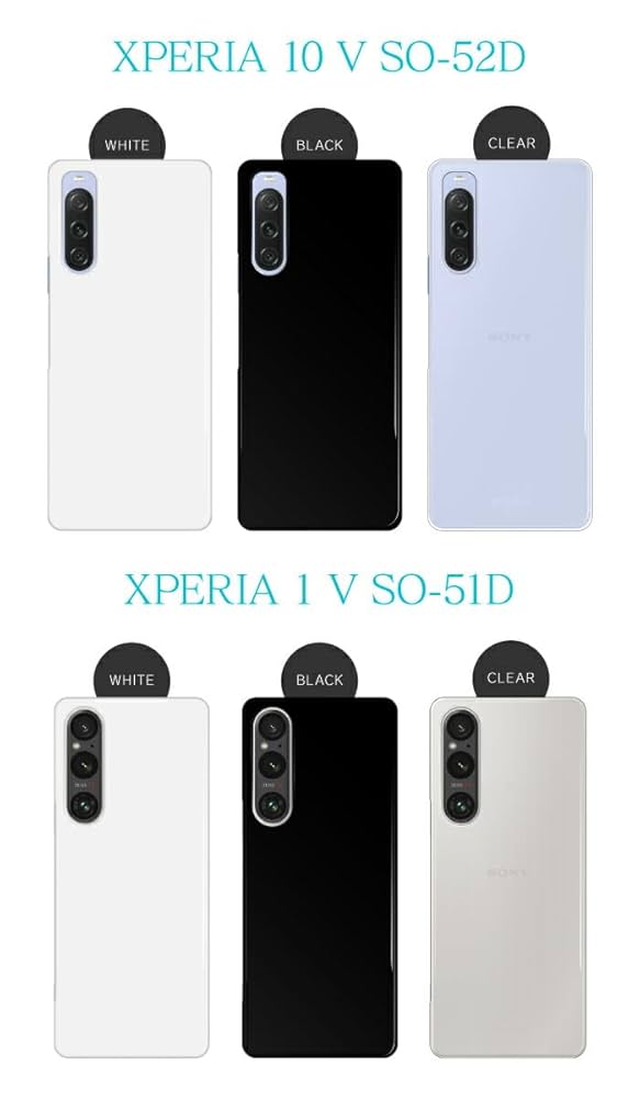 Amazon.co.jp: [XPERIA 10V SO-52D] ケース ハードケース カバー