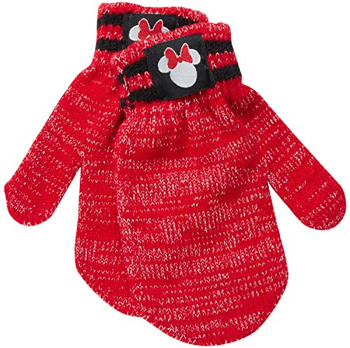 Disney Girls 4 Pack Gloves or Mittens : Minnie Mouse, Size Age 2-4, Red - image 3