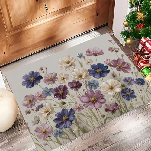 Paillassons intérieur aquarelle tapis absorbant antidérapant - 4