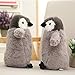 HanJ 23-50 cm Pingouin en Peluche Peluche Mignon Couple Pingouin en Peluche poupée Jouet pour Enfants 23 cm