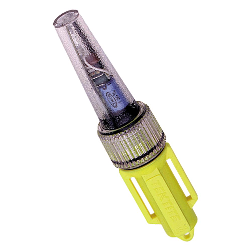 Mark-Lite High-Intensity LED Strobe, Clear Lens, Yellow Body