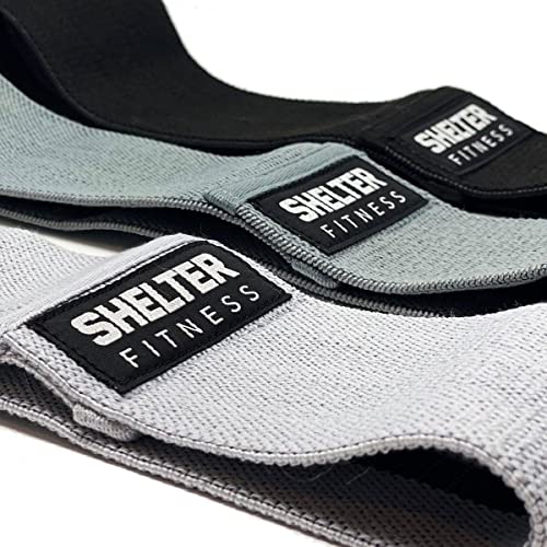 Premium Fabric Glute Bands - 3 Pack Set | Shelter Fitness - Image 3