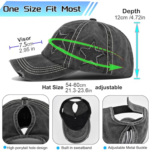 Gorra Patriótica de Estados Unidos Unisex Ajustable miniatura 2