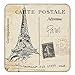 Pimpernel Postcard Sketches Coasters, Set of 4 – (4