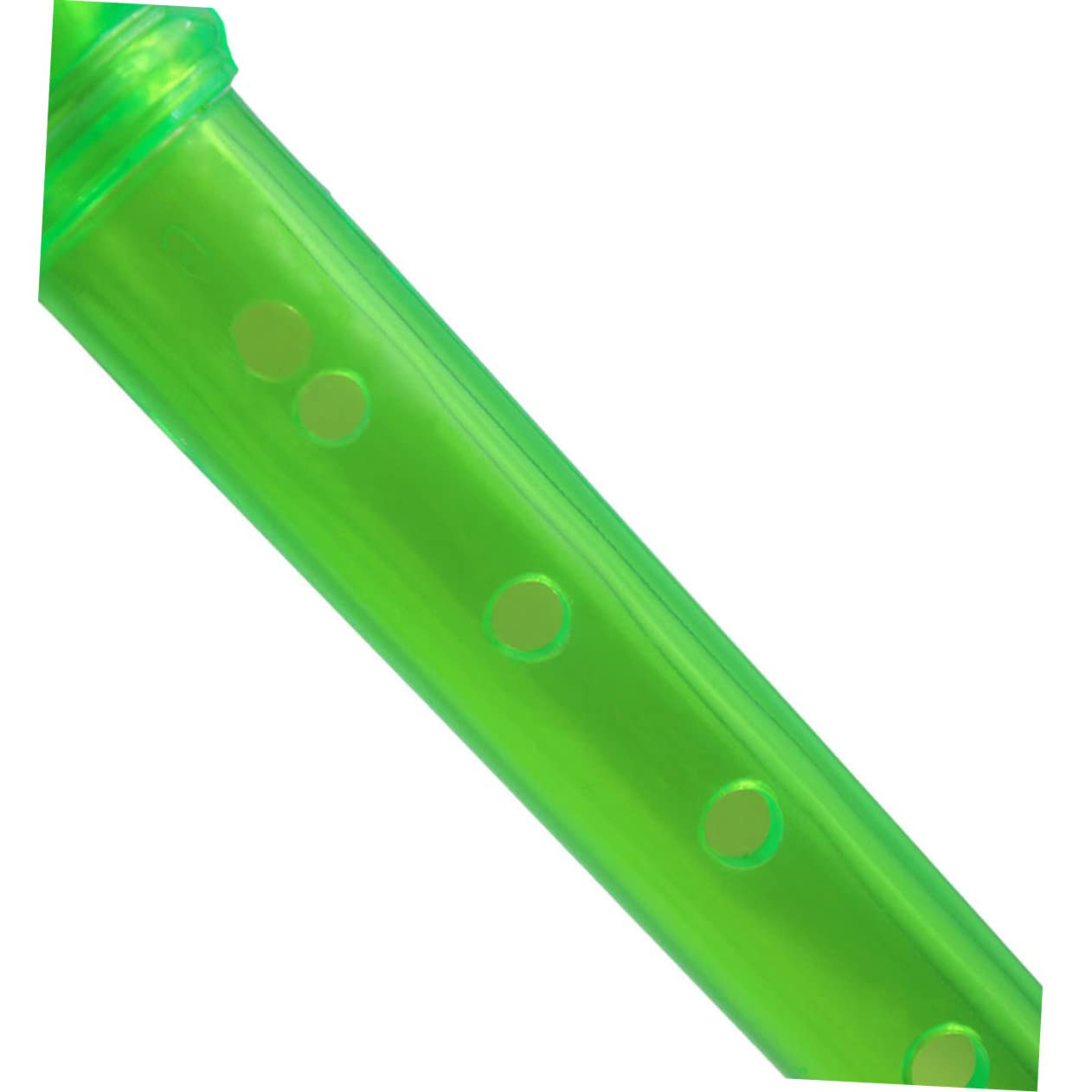 Kisangel Green Abs Soprano Recorder Flute 8 Hole Music Instrument for Learning and Playing