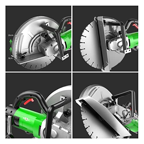 Mini scie circulaire électrique pour coupe-mur avec 6 lames 4-1/2''