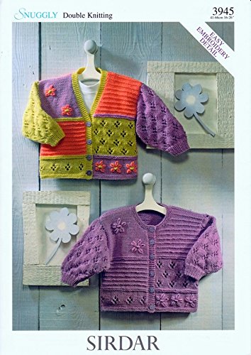 Sirdar Snuggly DK Baby Knitting Pattern 3945