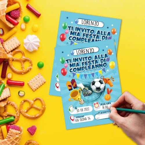 KEÏNELS Inviti Compleanno Bambino Originali - 32