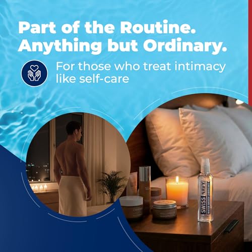 Image of Swiss Navy Premium Water-Based Lubricant - 8 oz | Lubricating Gel for Men, Women & Couples - Toy Safe - Non-Staining Formula - Compatible with Latex & Condoms