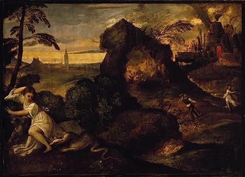 Art Orphée et Eurydice par Tiziano Vecelli poster sur toile pour sublimer votre intérieur