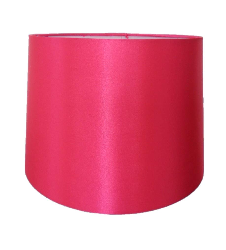 10" Faux Silk Hot Pink Lampshade