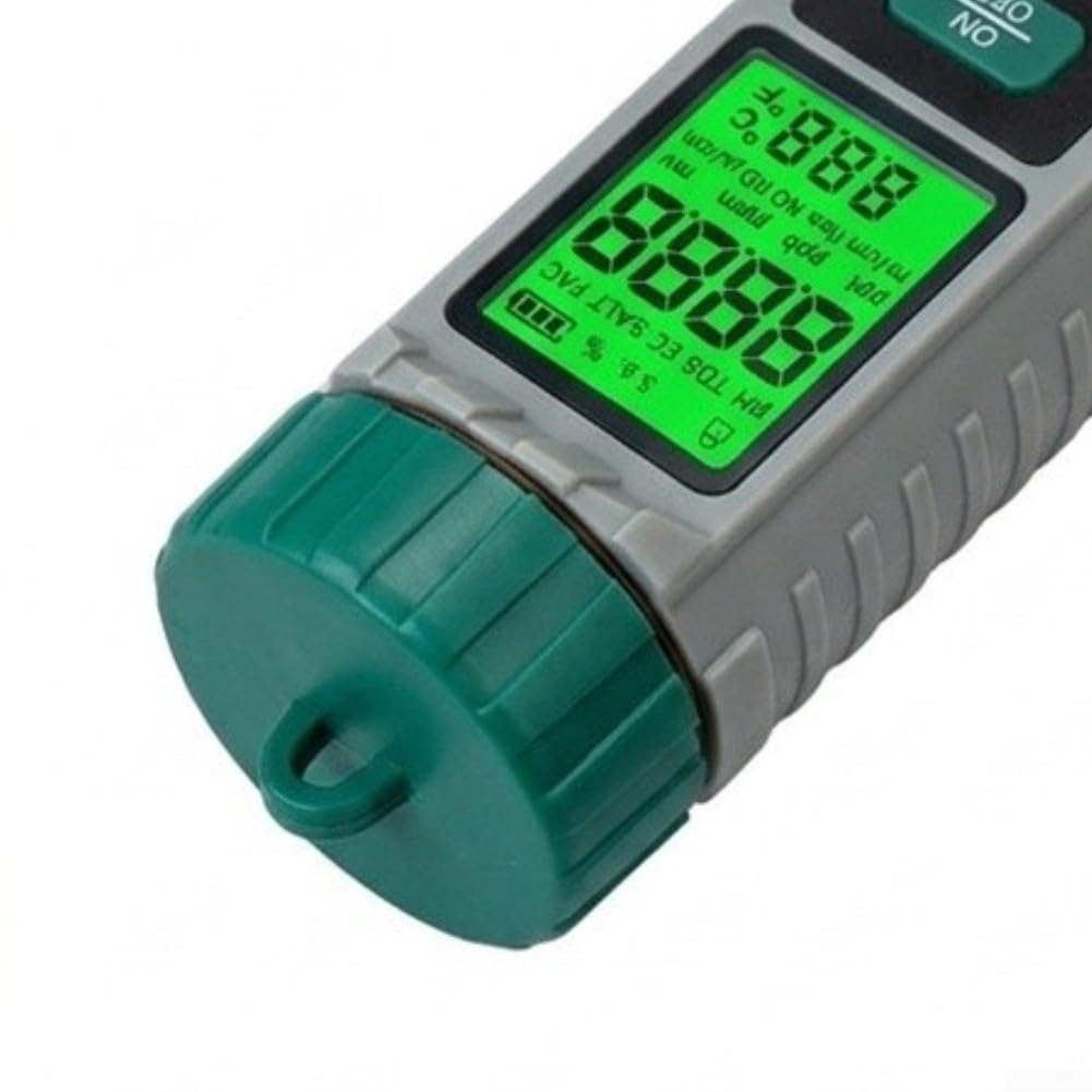 Digitaler Wassertester pH Leitfähigkeit Salzgehalt Digitaler