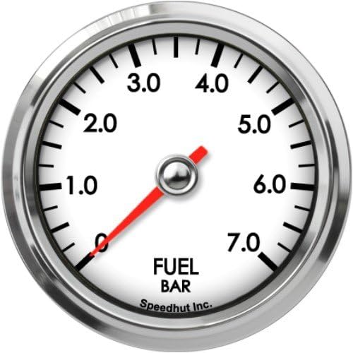 Speedhut GL26FP01M Fuel Pressure Gauge 07bar Metric, 25/