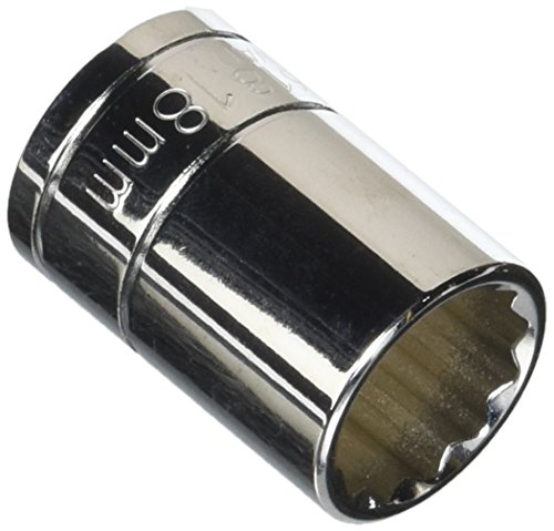 Williams 32618 18mm Shallow 12 Point Socket, 1/2 Drive