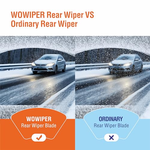 Wowiper 55-14-D Inch Rear Wiper Blade (14-D) Replacement thumb #1