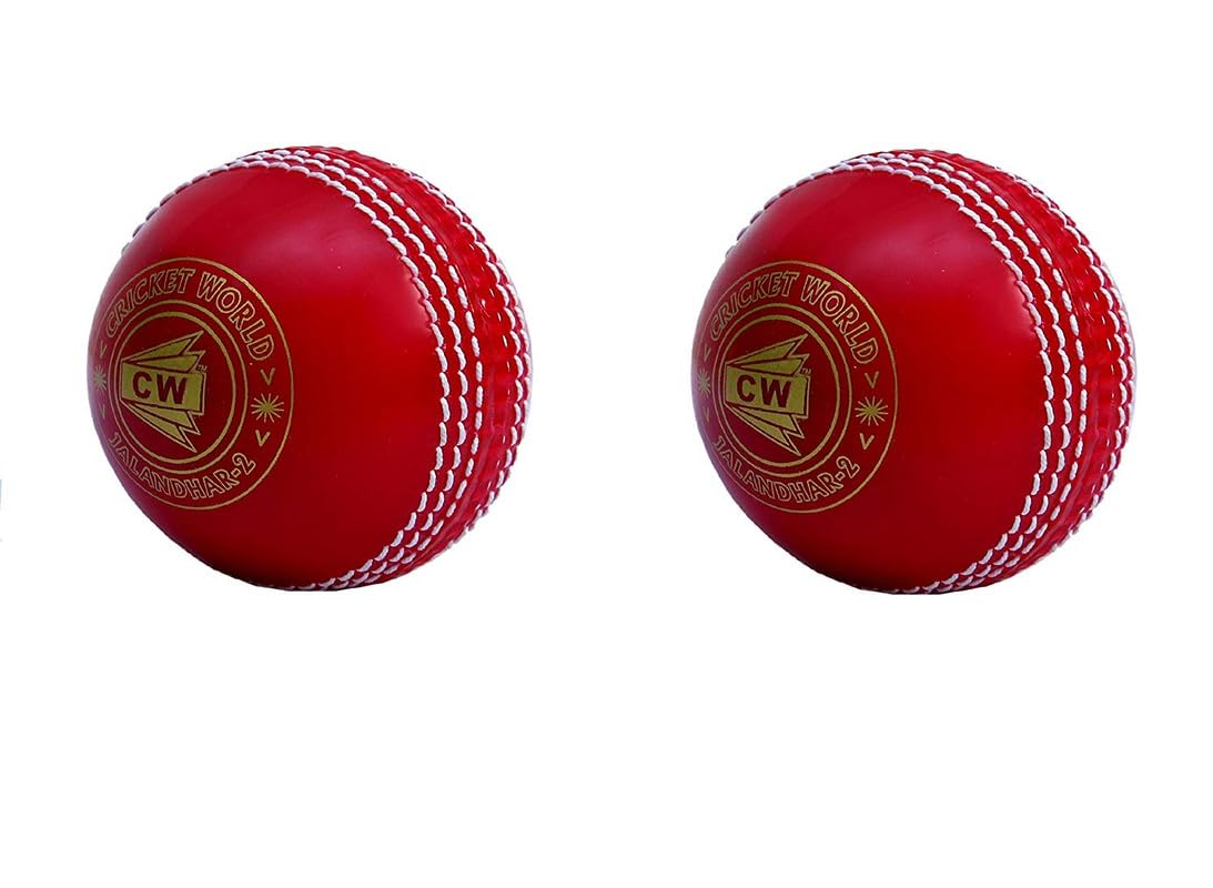 CW Spin Practice Cricket Balls Poly Soft PVC Ball Boy Adult Twin Color Pack of 2 * 4 * 6 (Pack of 2, Red) (B084C56FTV) Amazon Price History, Amazon Price Tracker