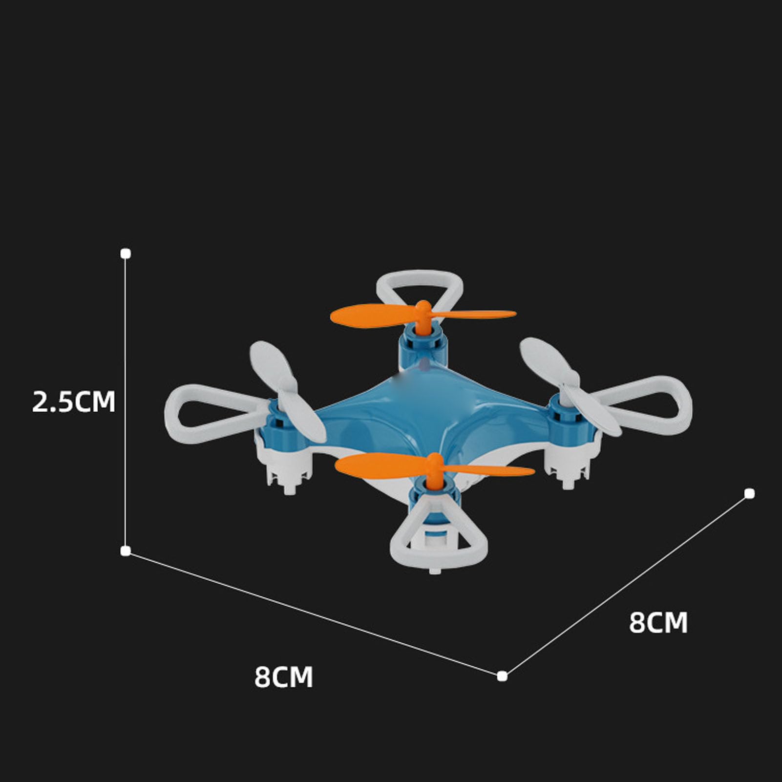 Fabater Mini Drone Radiocomandato, con Luce LED
