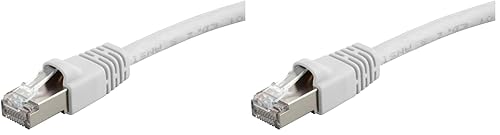 Miniatura 15 de Monoprice - Cable de conexión Ethernet Cat6A 30 pies, negro, doble blindado (S/FTP) 26AWG 10G cable de cobre desnudo puro, RJ45 sin enganches, serie