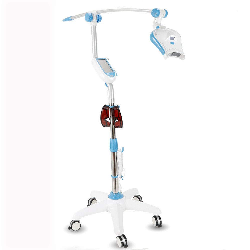 Mobile Teeth Whitening Light Professional Teeth Bleaching Light Lamp Floor -Standing Beauty Salon LED Accelerator Teeth Whitening Bleaching