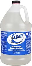 ESCA TECH Liquid Laundry Detergent, 1 Gallon, Unscented, Fragrance Free, Removes Lead & Metal Dust, Hard Water