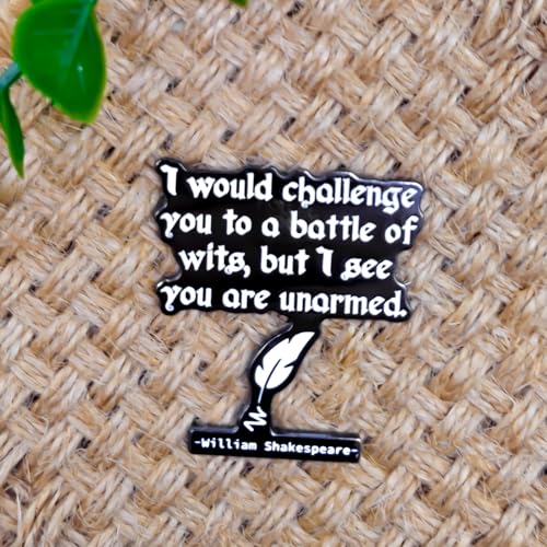 Literature Enthusiast Badge Pin - Literature Series - Enamel Lapel Pin - Plated Badge for Clothing, Bags, and Lanyards4