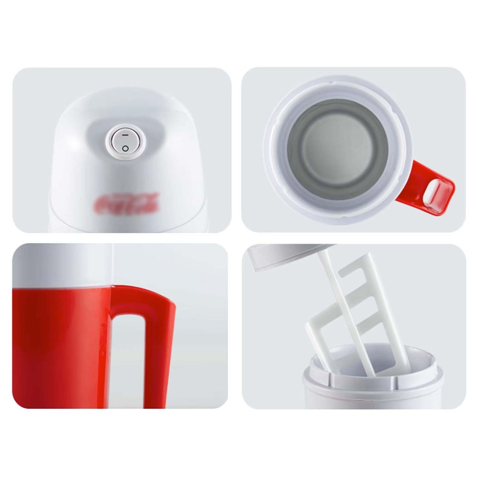 GRFIT gelatiera autorefrigerante Macchina for Gelato Piccolo Gelato alla Frutta Fatto in casa Cono Gelato e Macchina for frullati for Uso Domestico Gelatiera