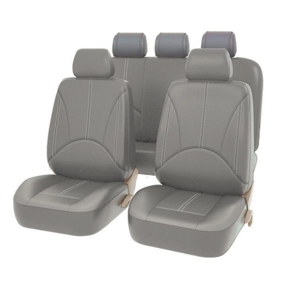 Asudaro Coprisedili Per Auto In Pelle PU, Per Sedili Auto In Pelle Coprisedile Universali Resistenti E Impermeabili Anteriore
